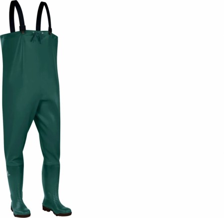 Vadebukse med vernestøvel PVC/nitril