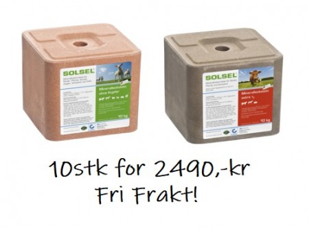 10stk Mineralstein + 2 holdere + Fri frakt!