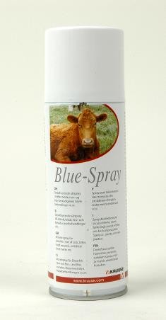 SELGES I HELE ESKER A 12STK - Blue Spray desinfisering. Sår rens til desinfisering av sår og rifter hos hester, svin, storfe, sau, kveg, hunder og katter. Velegnet ved kastrasjon av smågris. 