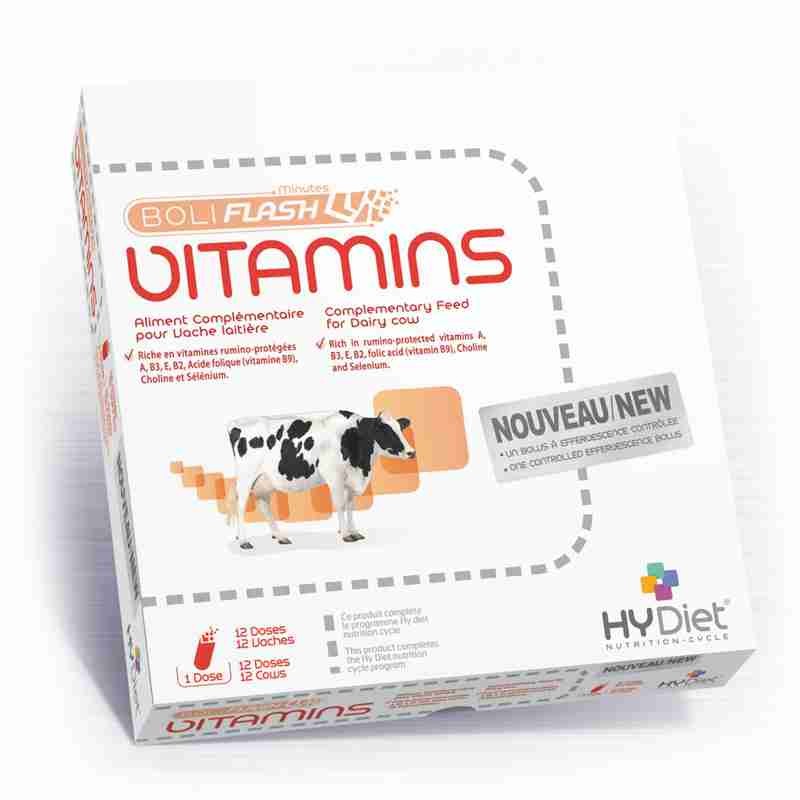 Vitaminer for melkekyr