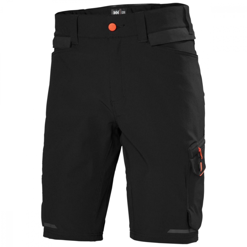 Håndverksshorts HH Kensington 4X CNCT svart 