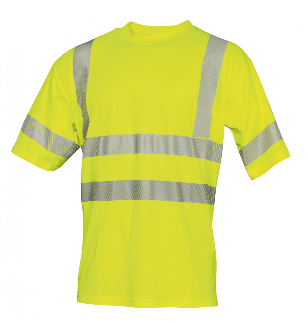 CE: EN ISO 20471 kl. 2 (XS-M) og kl. 3 (L-XXXXXL). Bla ned for meir info